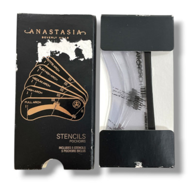 Anastasia Beverly Hills Stencils (5 Stencils), As Seen In Pics