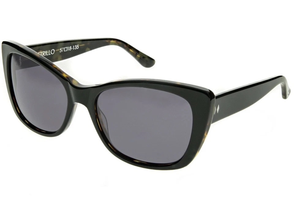 Gafas de sol Tres Noir Optics Petrillo marco grande Cateye para mujer retro vintage gato Foto 3 de 4