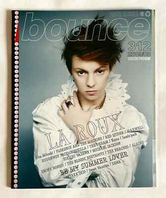 LA ROUX bounce JAPAN FREE MAGAZINE 2009 AIRA MITSUKI MAXWELL EIKICHI YAZAWA Z23