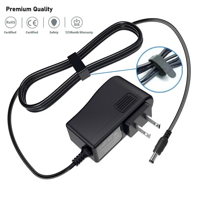 9V/1A Guitar Pedal Power Supply  Adapter for BOSS JOYO ZOOM MOOER A510(6FT Cord)