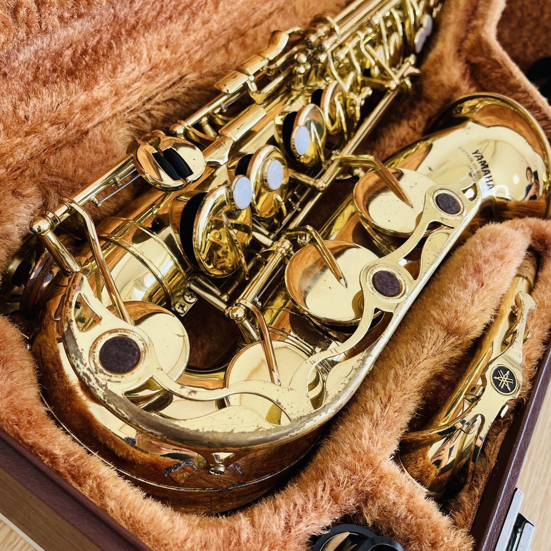 Yamaha YAS-32 サックス ゴールド Yamaha YAS-32 Alto Sax Saxophone Musical Instrument Trumpet