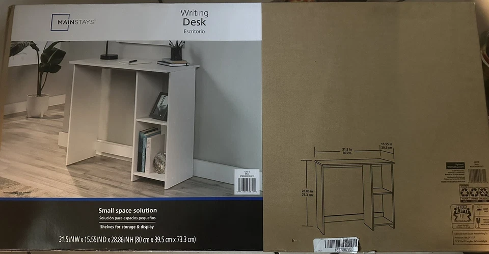 escritorio blanco Foto 4 de 4