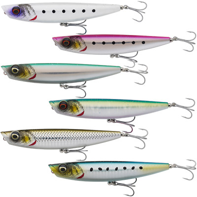 Savage Gear schwimmender Wobbler für Wolfsbarsche, Pop Walker 2.0 7cm 7g, Köder
