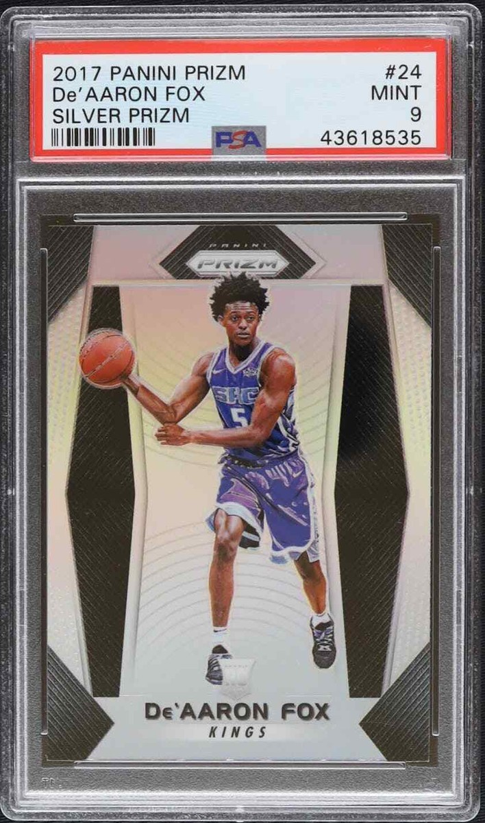 NBA Prizm De’Aaron Fox RC silver PSA10 De'Aaron Fox 17/18 Panini Prizm Rookie PSA 10 | eBay