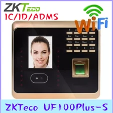 ZKTeco UF100Plus WIFI Keyboard Biometric Fingerprint Facial Access Time Clock