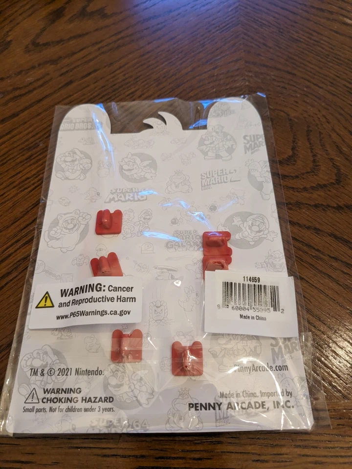 Super Mario 35º Aniversário Pins Pinny Arcade Estado Perfeito Edição Limitada Novo em folha! - Imagem 3 de 4