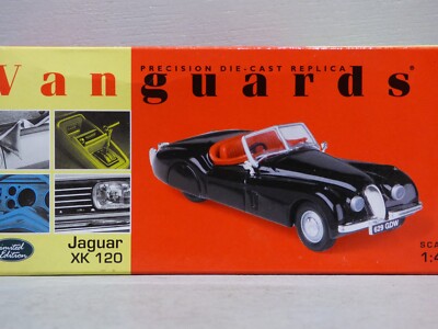 Lledo Vanguards VA05901 Jaguar XK120 schwarz Maßstab 1:43