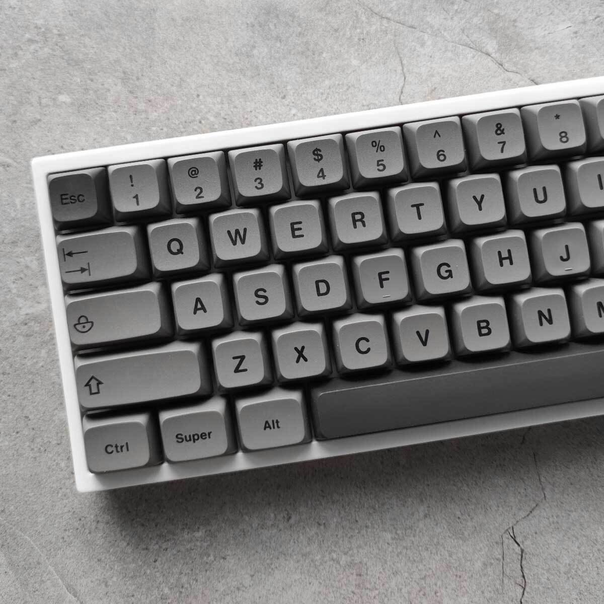 PBT XDA Profile Keycaps - ANSI/US Lay-Out, 133 Keys, Dye Sublimation Zodiac Sign for Cherry MX Gateron Switches Mechanical Keyboards