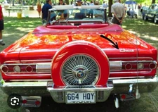 1964 Mercury Comet  trunk  hood emblem Caliente