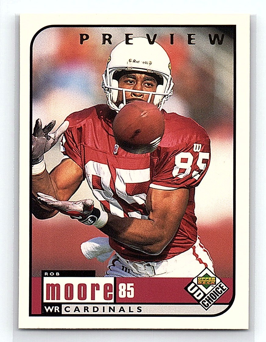1998 Upper Deck UD Choice Preview Rob Moore Arizona Cardinals #2