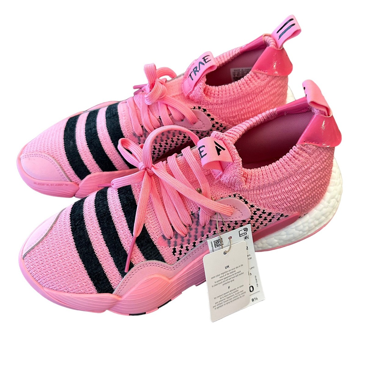 【Adidas】Trae Young 2.0 ピンクバッシュ28cm New Adidas Trae Young 2 Pink Basketball Sneakers Shoes Men's