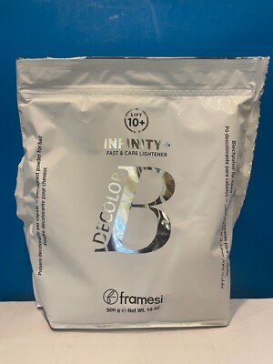 Framesi Decolor B Infinity Fast & Care Lightener Lift 10+ 18oz New & Authentic