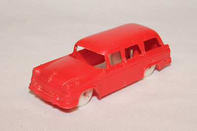 F&F Post Cereal Premium, 1955 Ford Station Wagon, Red,  Nice  Original