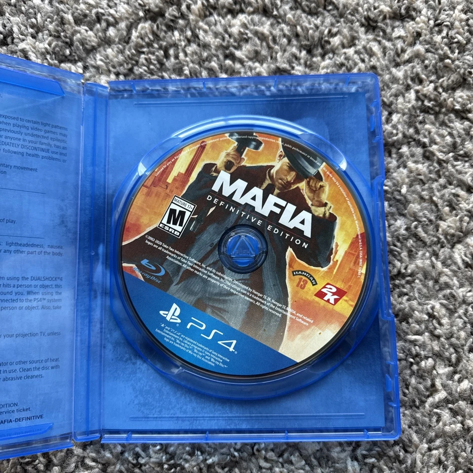 Mafia: Definitive Edition - Sony PlayStation 4 PS4 Cib Complete w slip cover - Image 3 of 4