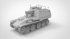 3D Printing 1/72 German 38 t K self-propelled infantry gun Tank model Unpainted