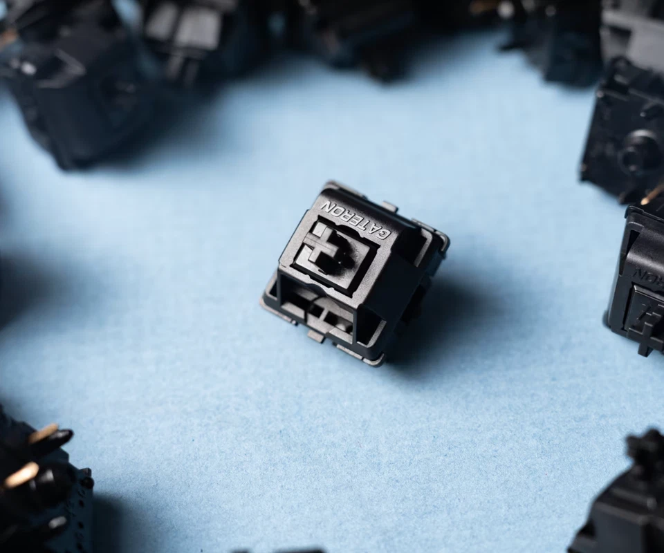 (x80) Hand geschmierte & gefilmte Gateron Oil King lineare mechanische Tastaturschalter