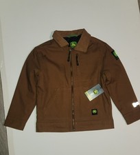John Deere Boys Tractor Jacket Bronze