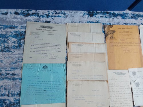 1900s Letterhead Billhead Lot Distillery Hotel Medicine Legal etc Reading PA - Picture 2 of 13