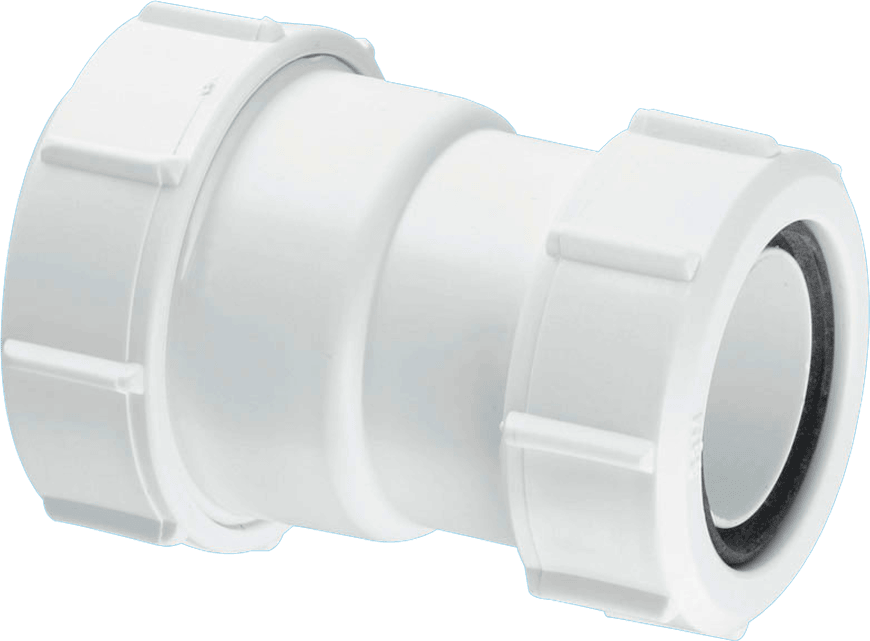 Mcalpine Z28M 2"" Multifit Straight Connector For Reliable Waste Pipe Connections