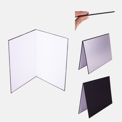V-Flat 3-in-1 Falt-Reflektor A3/A4 fürs Fotostudio zum Aufhellen & Ausleuchten