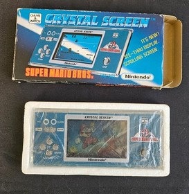 Nintendo Super Mario Bros YM-801 Crystal Screen game&watch Lcd Lsi Game Handheld