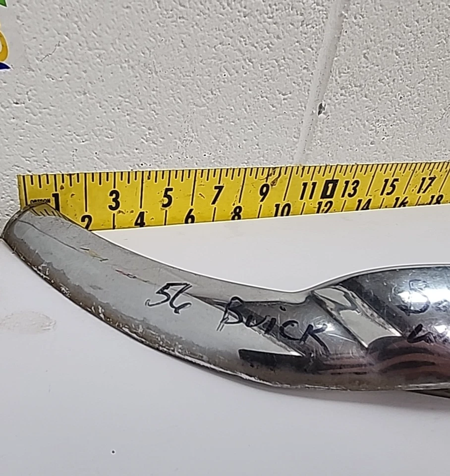 Usado OEM GM 3 Peças Capuz Ventilação Guarnição Conjunto 1954-56 Buick Roadmaster/Super (Bin78) - Imagem 2 de 4