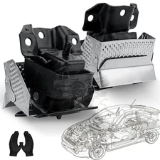 2pcs Engine Motor Mount for Cadillac Escalade 2007-2014 Chevrolet GMC 6.2L 6.0L