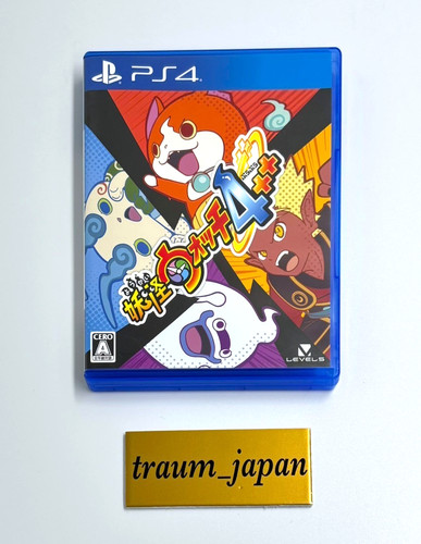 PS4 Yo-kai Yokai Watch 4++ Level 5 Sony Playstation 4 Japan Import Tetsted