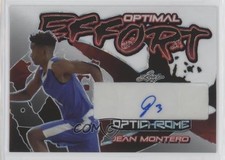 2022-23 Leaf Optichrome Optimal Effort White Prismatic 1/1 Jean Montero Auto z5b