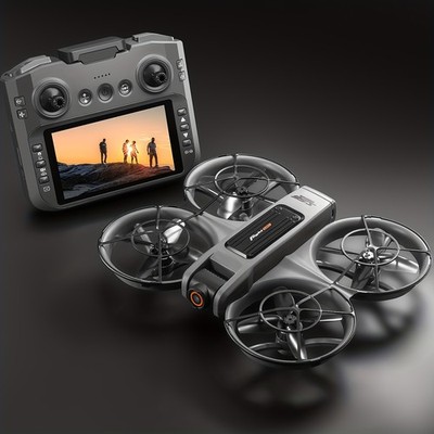 2025 New S156 Screen Control Drone With HD Dual Camera, 12.5cm/4.92-inch Screen