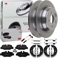 NK BREMSSCHEIBEN +BELÄGE +HANDBREMSE HINTEN passend für MERCEDES VITO VIANO W639