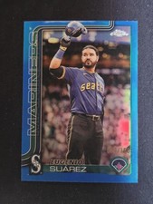 Topps 2025 Chrome Update Eugenio Suárez /150 Mariners #USC125 071/150
