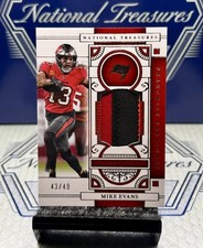 2025 National Treasures Mike Evans Franchise Treasures 3-Color Patch,SSP#/49🔥