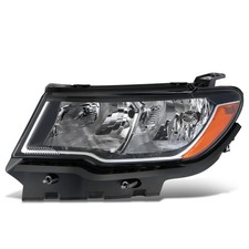 DNA MOTORING OE Style Front Left Headlight Compatible With Jeep Compass 2017-...