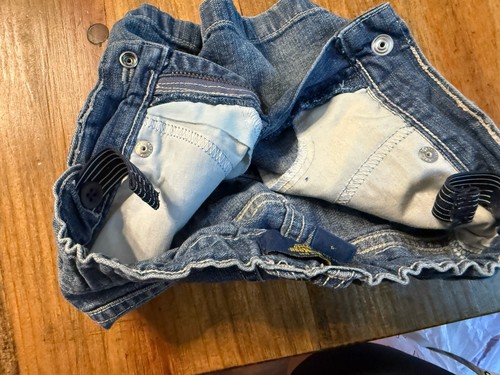 Oshkosh G’gosh Denim Skirt Flowers Size 4 Embroidered - Picture 8 of 8
