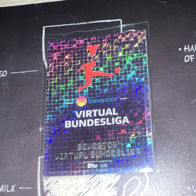 Topps Match Attax 2021/2022   2 Karten Virtual Bundesliga Holo Nr. 435 DE