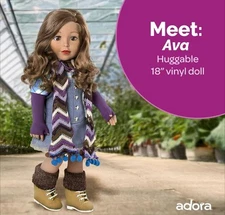 Adora Amazing Girls - 18” Fashion Doll, Poseable Limbs, 