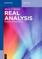 Real Analysis Measure And Integration Marat V. Markin Taschenbuch Englisch 2019