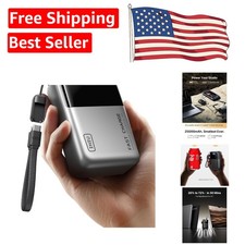 25000mAh Portable Laptop Power Bank with 100W Charging  Detachable USB-C Cable