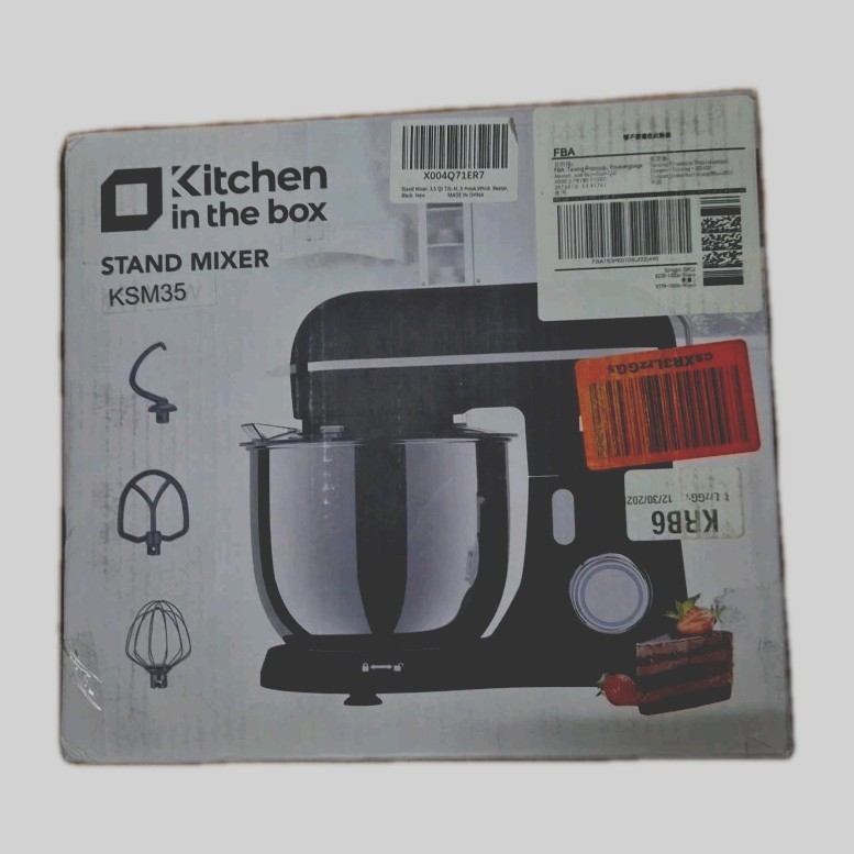 Kitchen in a Box - Stand Mixer - Color: Black, Item: KSM35