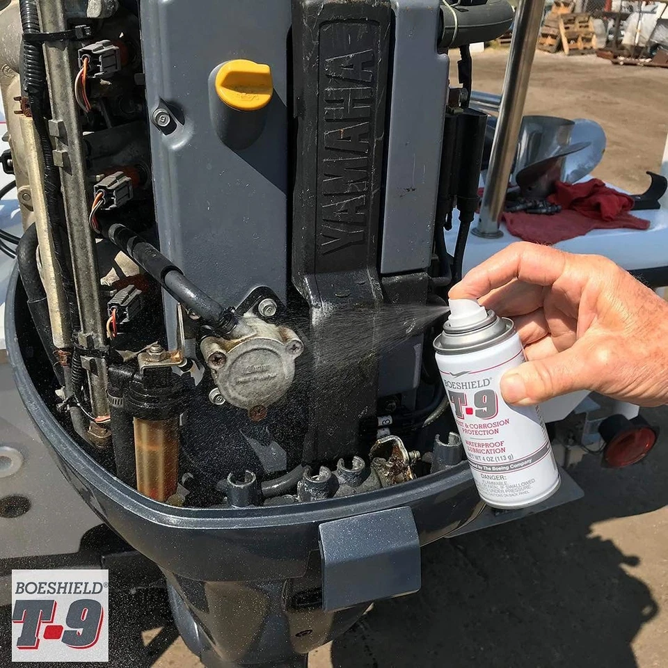 Spray en aerosol Boeshield T9 4 oz para protección contra el óxido y lubricación impermeable Foto 4 de 4