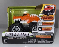 NKOK Supreme Machines Gator Monster Truck Orange New In Box