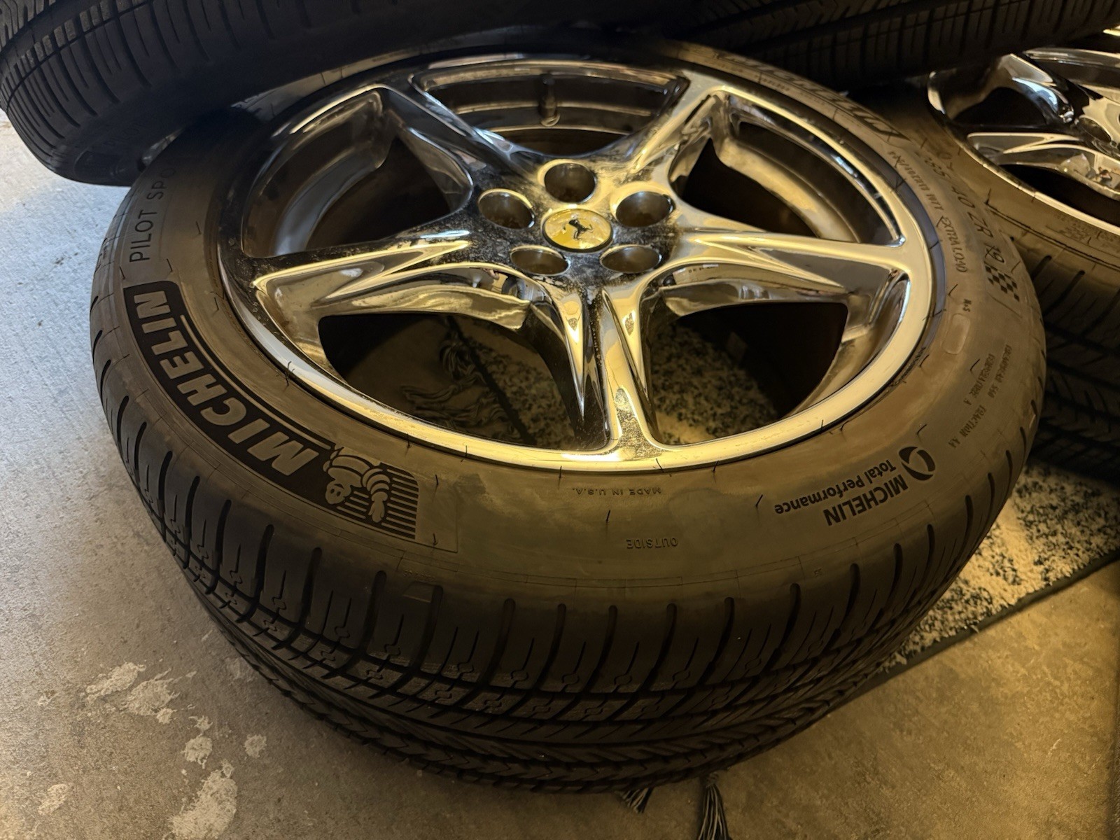 Ferrari 612 Scaglietti 18" 19" inch rim OEM 2005 2006 2007 2008 2009 Wheel SET