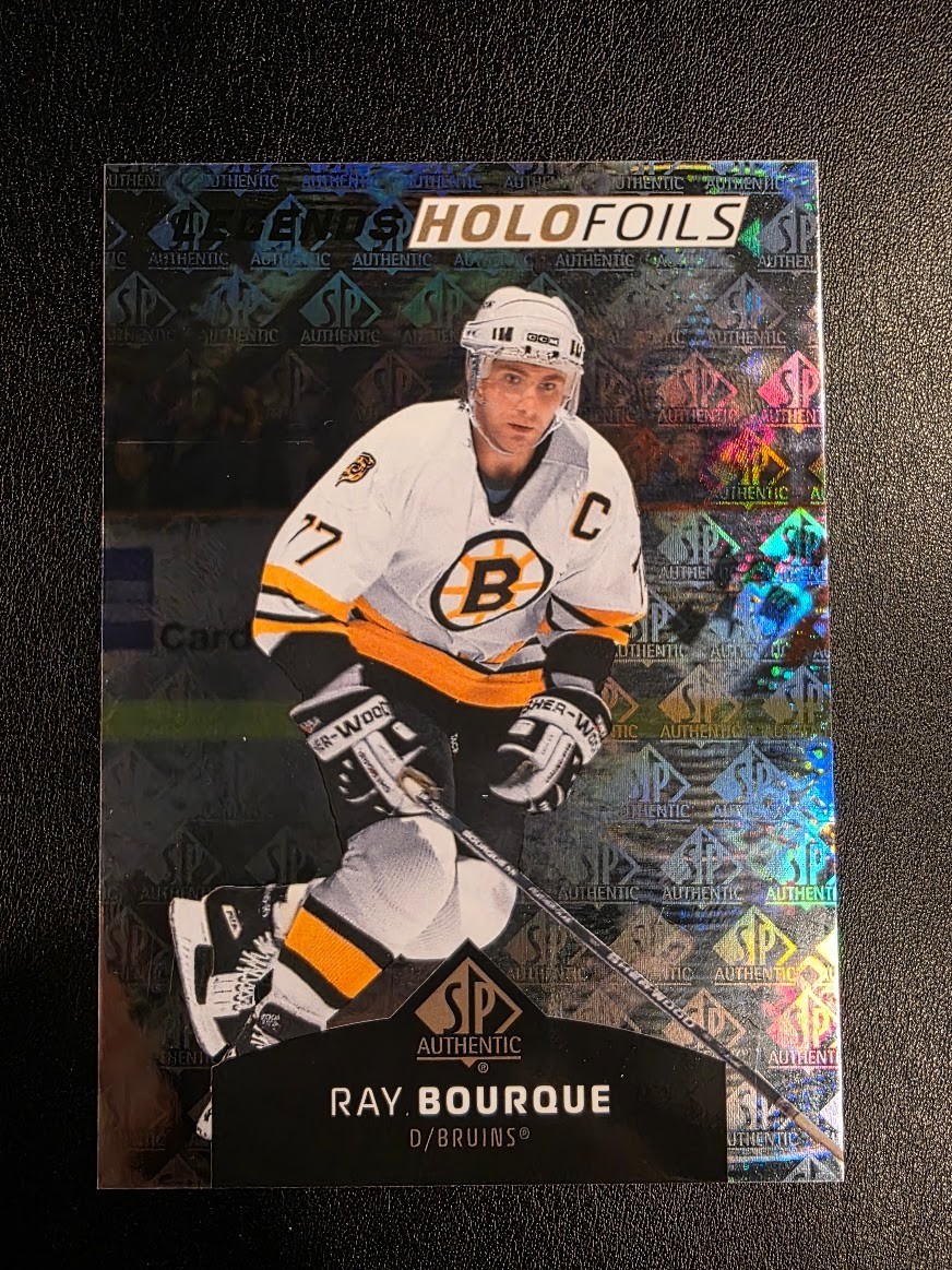 2025-26 SP Authentic Ray Bourque Legends Holofoils
