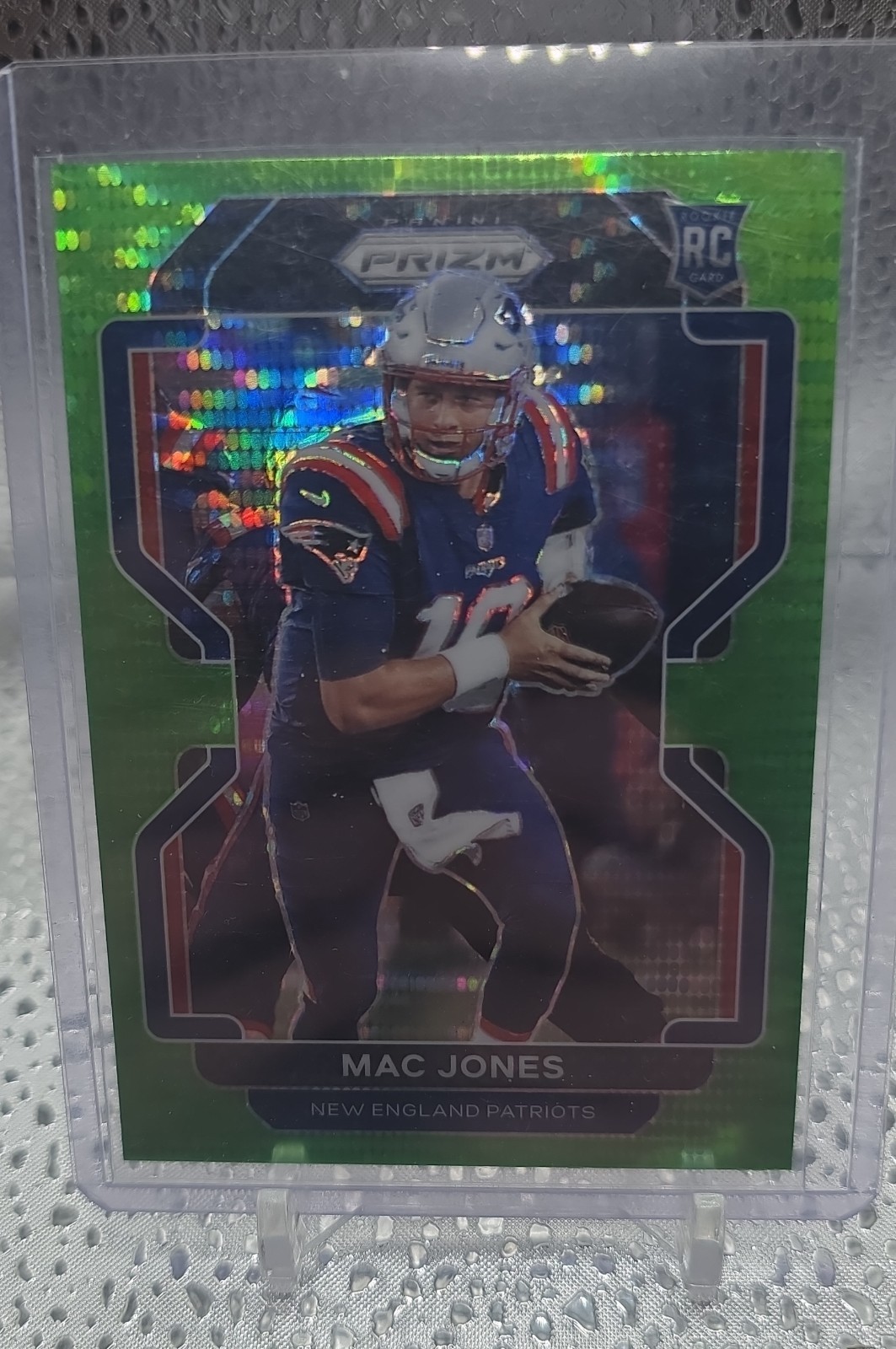 2021 Panini Prizm - Rookie Mac Jones #336 Green Prizm (RC)