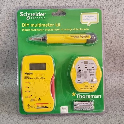 Schneider Electric Rapitest - IMT23010 - dreiteiliges Detektor-Set zum Selbermachen neu unbenutzt