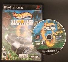 Hot Wheels Stunt Track Challenge Sony PlayStation 2 PS2 Game Disc Case