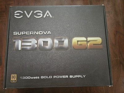 EVGA SuperNOVA 1300 G2 80+ GOLD, 1300W Fully Modular NVIDIA SLI Power Supply