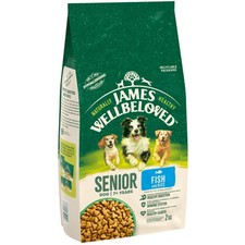 James Wellbeloved Dog Senior Fish & Rice Dog Food Dry 2kg 10.00 per kilo