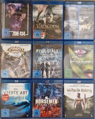 BluRay Sammlung: 9 Filme Vikingdom Walhalla Rising 4 Horsemen Battle Planet ...